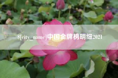 酒泉中国金牌榜明细2021