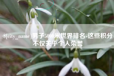 酒泉男子5000米世界排名-这些积分不仅关乎个人荣誉