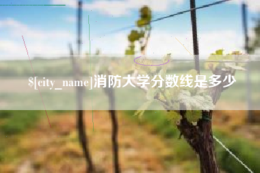 酒泉消防大学分数线是多少