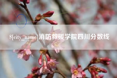 酒泉消防救援学院四川分数线