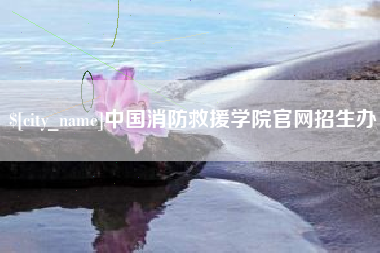 酒泉中国消防救援学院官网招生办