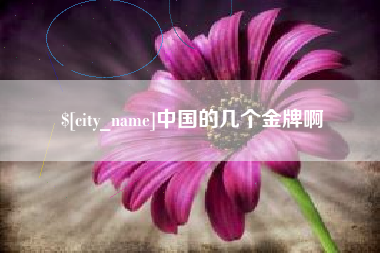酒泉中国的几个金牌啊