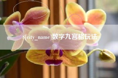 酒泉数字九宫格玩法