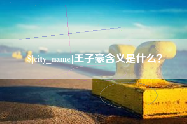 酒泉王子豪含义是什么？
