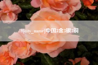 酒泉中国3金3银3铜
