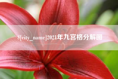 酒泉2021年九宫格分解图