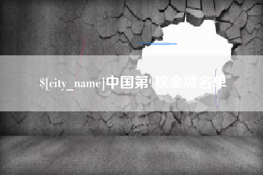 酒泉中国第9枚金牌名单