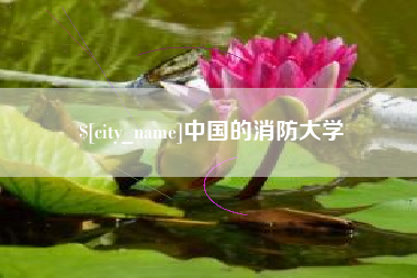 酒泉中国的消防大学