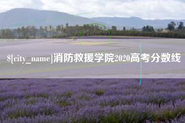 酒泉消防救援学院2020高考分数线