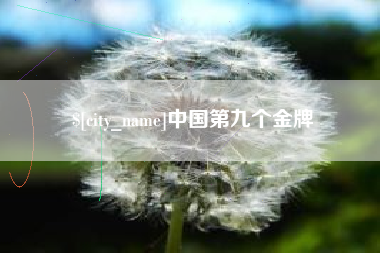 酒泉中国第九个金牌