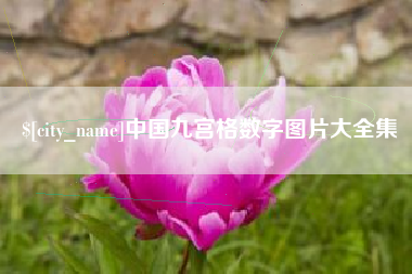 酒泉中国九宫格数字图片大全集
