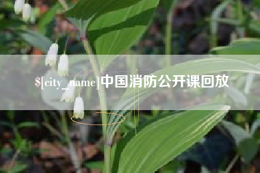 酒泉中国消防公开课回放