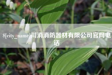 酒泉川消消防器材有限公司官网电话