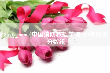 酒泉中国消防救援学院2021年招生分数线