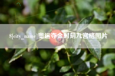 酒泉奥运夺金时刻九宫格图片